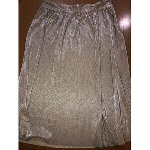 “Who What Wear” Lined & Pleated Skirt- Medium
